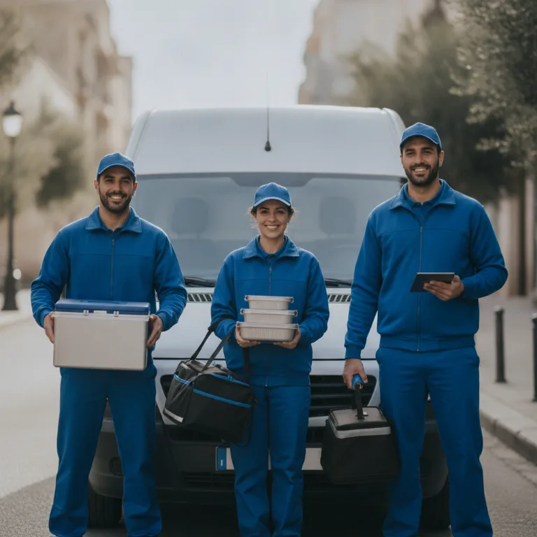 Entrega de Comidas equipo en Zamora